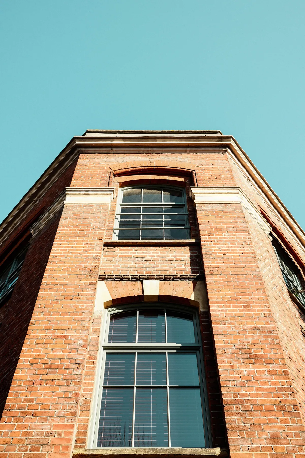 Heritage brick property windows