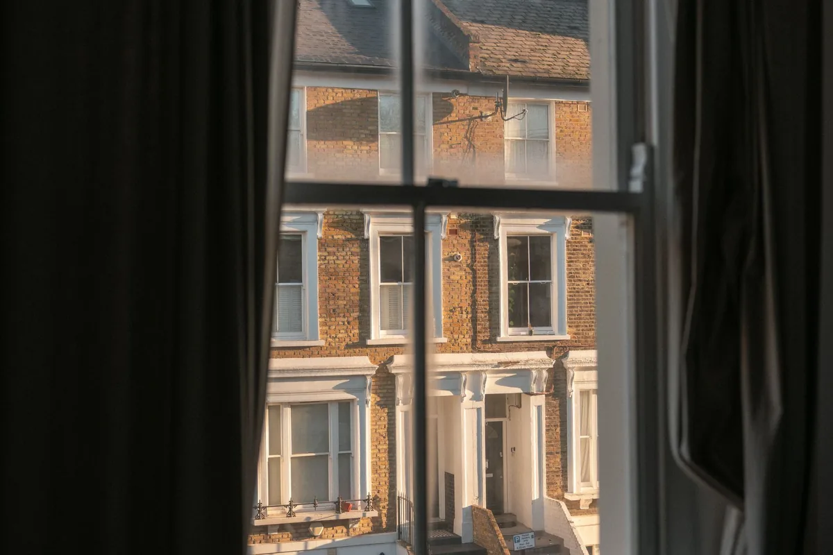 uPVC casement window on a London home