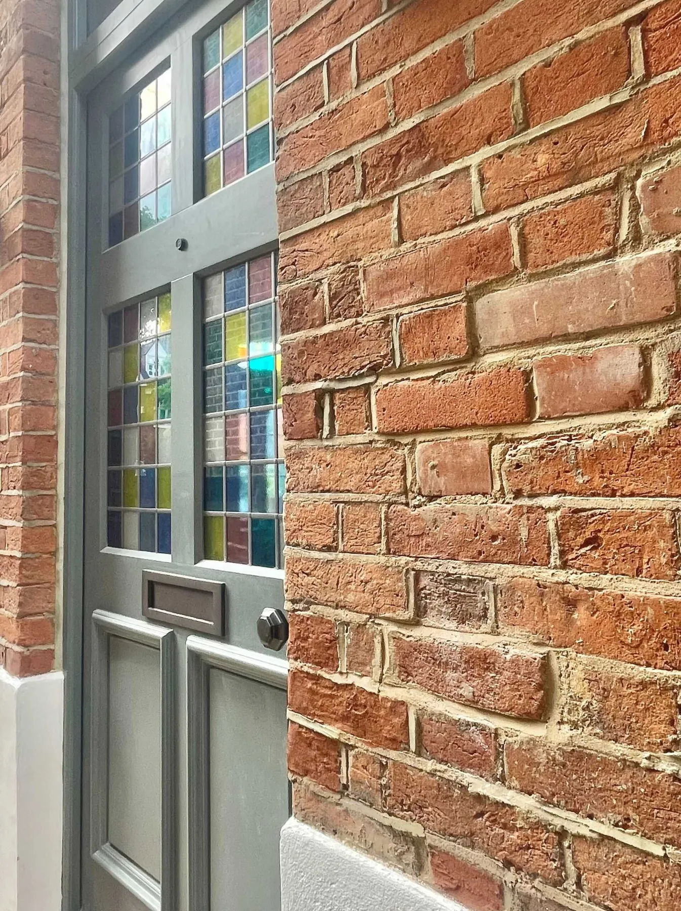 Traditional entrance door installation serving Eccles
